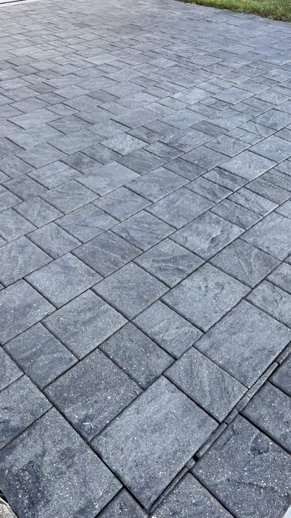 gray driveway paver sealing Miami, Pavers Sealing Expert, Paver sealing miami, pavers installation312