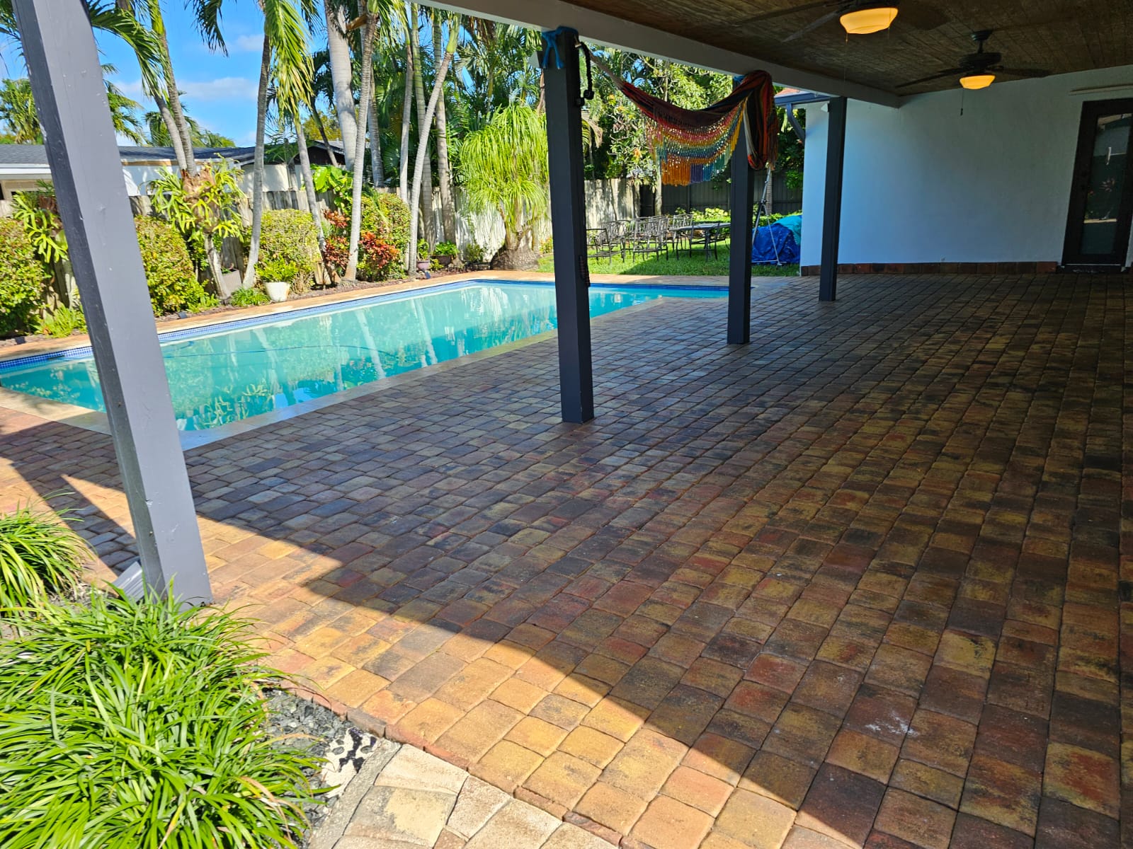 Multicolor Driveway and Pool Paver Sealing Miami, FL, Pavers Sealing Expert, Paver sealing miami, pavers installation